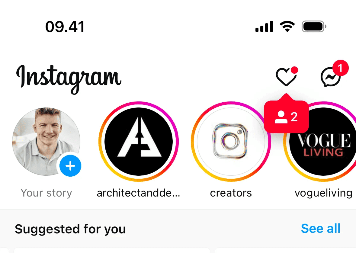 Instagram - Stories rings