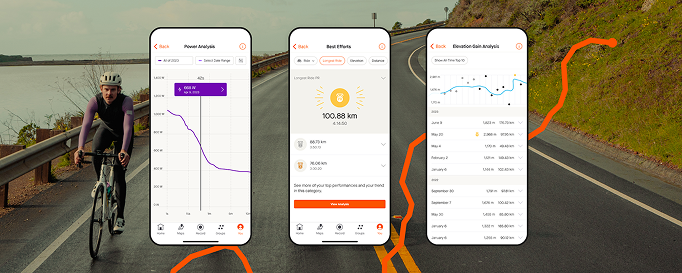 Strava - Visual maps and personalized avatars