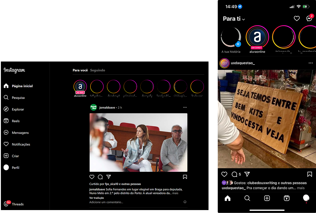 Instagram - Responsive Feed