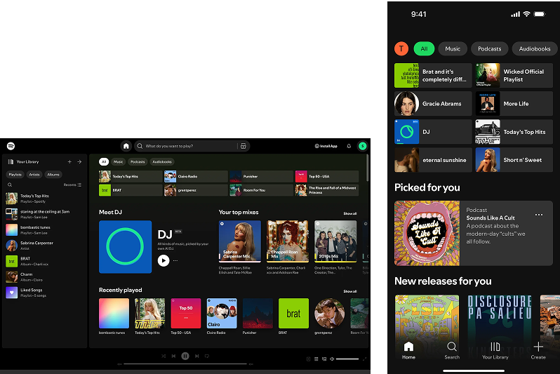 Spotify - Multi-platform Consistency